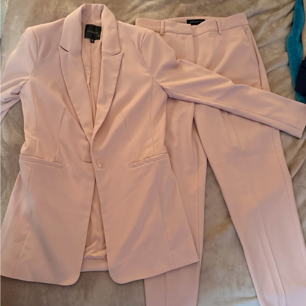 Dynamite Light Pink Pantsuit